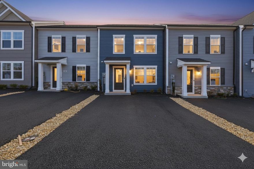 Brand-new townhome available for rent! This stunning new construction offers excellent proximity to shopping, dining, and everyday conveniences. Step inside to a spacious, light-filled living area featuring durable LVP flooring and large windows that flood the space with natural light. A convenient half bath is located just off the main living area. The open layout flows seamlessly into the modern kitchen, which boasts brand-new stainless steel appliances, crisp white cabinetry, elegant white granite countertops, and a large center island, perfect for cooking and entertaining. The dining area sits just off the kitchen and is enhanced by a beautiful sliding glass door that fills the space with sunlight and opens to a spacious, partially fenced backyard. Upstairs, you’ll find three generously sized bedrooms and two full bathrooms, all finished with plush carpeting. The laundry closet is conveniently located in the upstairs hallway, eliminating the need to carry laundry up and down the stairs. The primary bedroom offers a private en-suite bath with a sleek glass-enclosed shower.This brand-new townhome has never been occupied and is ready for immediate move-in. Schedule your showing today.