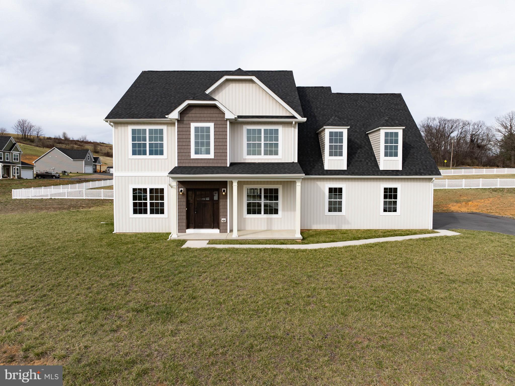Like Brand New! This beautiful colonial is perfectly situated on 1.4 acres, the largest lot in the much sought-after High View Estates community. This home has 4 BR, 3.5 BA in over 3300 finished sf. The main level boasts an open floor plan, with luxury vinyl planking flooring throughout. The open concept living/family room is great for entertaining, while the spacious dining room is perfect for family gatherings. Adjacent to the dining room is a butlers pantry with granite counter top with additional cabinet storage along with a huge pantry. The kitchen boasts stainless steel appliances, granite counter tops, an island and breakfast area. The two-story foyer leads upstairs to the Primary ensuite with a huge tiled walk-in shower with dual shower heads and large seat. In addition this beautiful bath has a double vanity and large walk -in closet. 2nd BD is a large ensuite also with a walk-in closet (could be 2nd Primary). The laundry room is also located upstairs with 2 other generously sized bedrooms and a full bath. Downstairs is a gigantic (1300sf) unfinished space with plenty of room to grow. The three car, side entry garage leads into a mudroom with a half bath. This home has it all, is immaculate. Don’t let this one pass you by!! Call today.