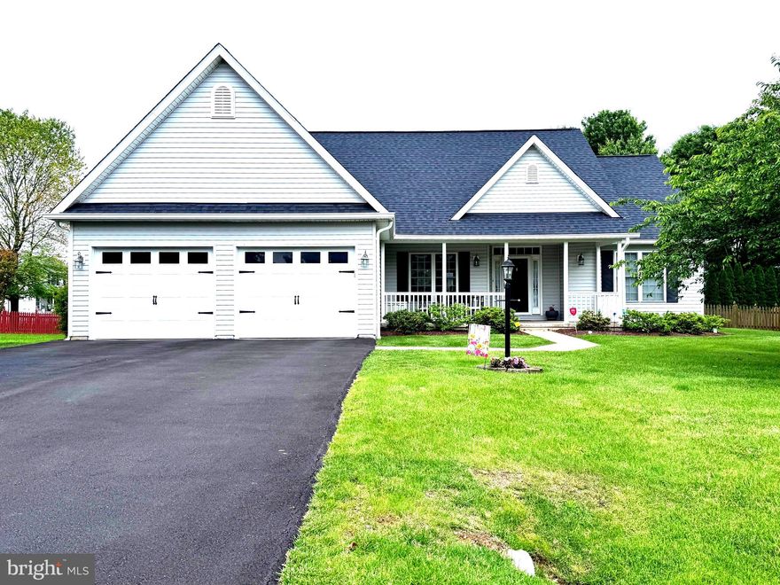 Don’t Miss This Stunning 1,840 Sq Ft Ranch Home in Spring Mills!
Welcome to this beautifully maintained and tastefully updated 1,840 square foot ranch-style home, located in the highly sought-after Spring Mills subdivision in North Berkeley County. Just minutes from I-81, shopping, medical facilities, and the Maryland state line, this home is also within the desirable Spring Mills High School district.
Step inside to an airy and light-filled layout, featuring a cozy breakfast nook off the kitchen—perfect for morning coffee or casual meals. French doors open from the living room to a covered rear porch, ideal for outdoor dining or relaxing. The fenced backyard offers a great space to enjoy the outdoors. Wonderful landscaping surrounds the home perfectly. 
Recent updates include a new roof and central air system, both replaced within the past few years for added comfort and peace of mind.
Enjoy an active lifestyle with community amenities such as a swimming pool, tennis courts, playground, and walking trails.
Call today to see this beautiful home—it's one you won’t want to miss!