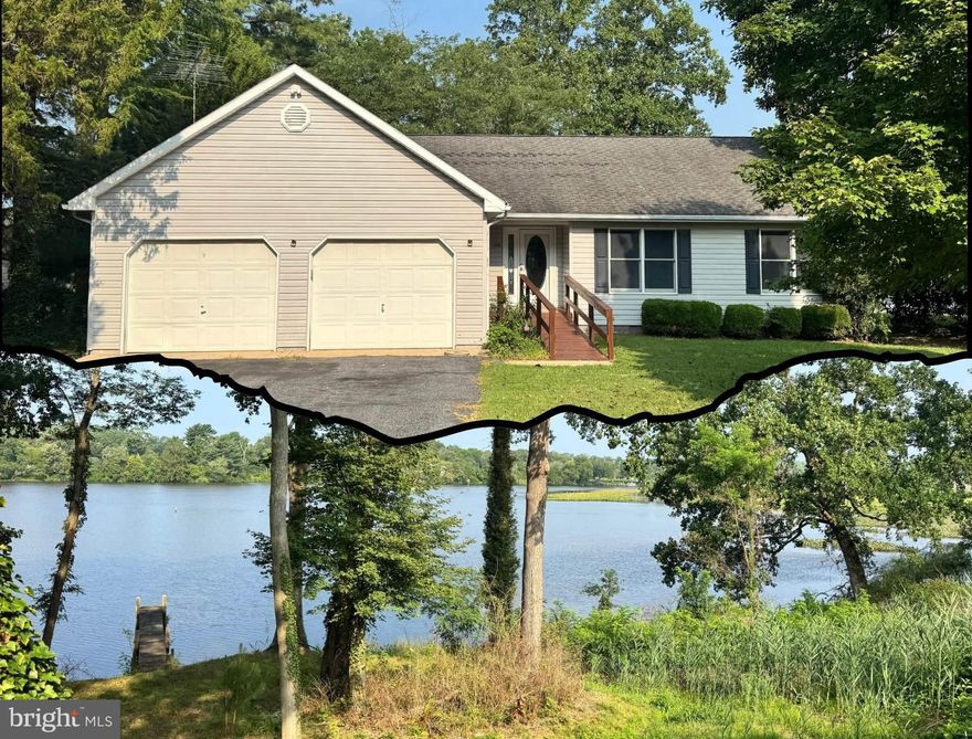 Peaceful Living on the Choptank River!!! One level Living!  Offering 3 Bed and 1.5 Bath. Home features an open Floor Plan with Large Living Room w/ Gas Burning Stove., Spacious Kitchen with Tons of Storage, Breakfast Bar, and plenty of space for your Table and Chairs! Primary Bedroom facing the Water with Great Waterfront Views. Home also features a paved driveway with 2 door garage and a full set of stairs leading to the attic.  Relax on your Enclosed Patio OR your Outside Deck and watch the boats go by! Enjoy fishing from your own Private Pier! Don't let this Ship Sail! Make an appointment today!