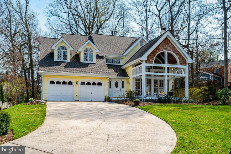 Located in charming Broadmont, a Falls Church jewel is ready for its next chapter! Filled with bright light and a purposeful floorplan, this custom-built home has everything a discerning buyer is looking for: privacy, convenience, and an unbeatable location. Enjoy peaceful cul de sac living that is serene yet still just a short walk to the Metro. Entertain in the formal dining room or enjoy a cocktail on the screened porch. If you feel like dining al fresco, eat on the deck and take in the landscaped backyard! Your chef’s kitchen is outfitted with a GE Monogram appliance package, warm granite counters, gas cooking and plenty of storage and light. Other features include hardwood floors, fresh paint, fully renovated bathrooms, a dedicated office space (easily converted into another bedroom) and an oversized garage. Walk to the Farmer’s Market, stores and restaurants, the library, the East Falls Church Metro and multiple grocery stores. Close to I66, this home is minutes from both airports, DC, Tysons and everything else that living in close-in Northern Virginia offers. Falls Church City schools. Join us at an Open House on Saturday and Sunday, March 28th & March 29th, 2-4pm!