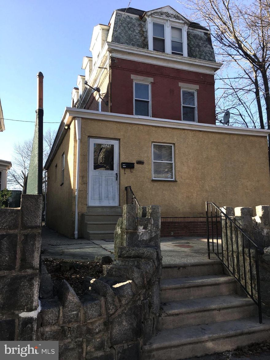 Great investment opportunity! Generate immediate income.   Foyer entry to five apartments on three floors.  Detached, three car garage in rear of property (also with long-term tenant).  Tenants  pay all utilities including heat and electric.  Owner pays for water/sewer and common area electric service.  Driveway to parking lot with room for approximately 11 cars.  Full, unfinished basement.  Very convenient to the Bridge Street Transportation Center.  Newer roof.  Most window have been upgraded.  Current fire alarm system, certified.  Owner is a licensed Real Estate Agent.