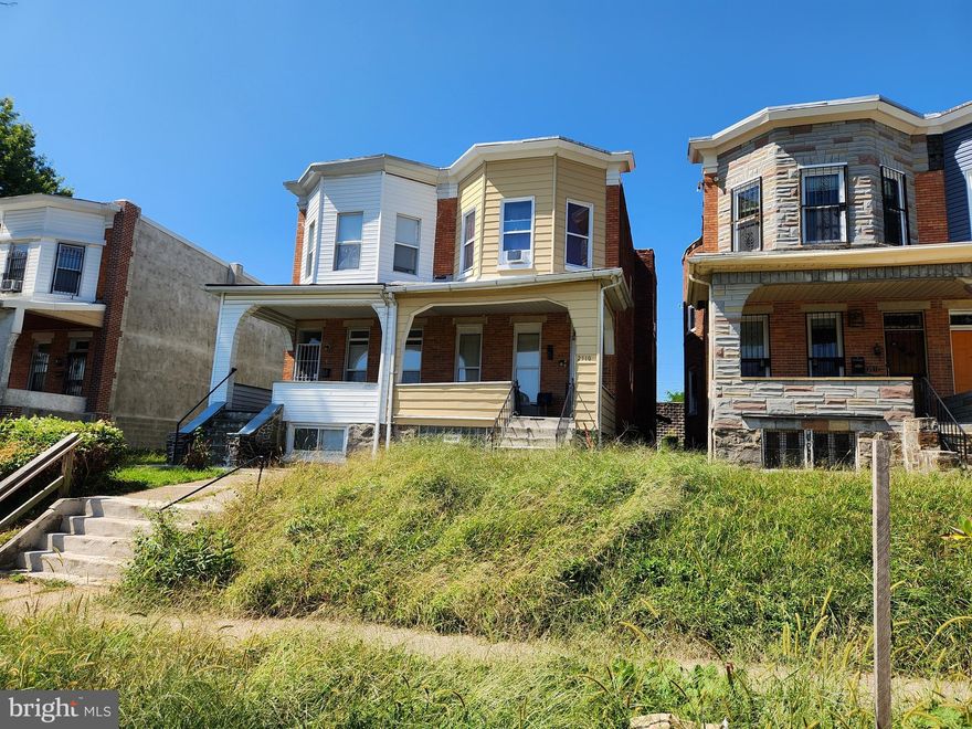 ONLINE AUCTION: Bidding begins 10/28/2025 @ 10:00 AM. Bidding ends 10/30/2025 @ 12:20 PM. List Price is Suggested Opening Bid. Deposit: $7,500

This two-story townhouse is located in the Hanlon-Longwood area in West Baltimore. Residents can enjoy convenient access to shopping and transit via Mondawmin Mall and its adjacent Metro station, Gwynns Falls Park, as well as the expansive Druid Hill Park, home to the Maryland Zoo, the Rawlings Conservatory, and public recreation spaces. This property’s location is bounded by I-83 for easy access and travel. This property is occupied.