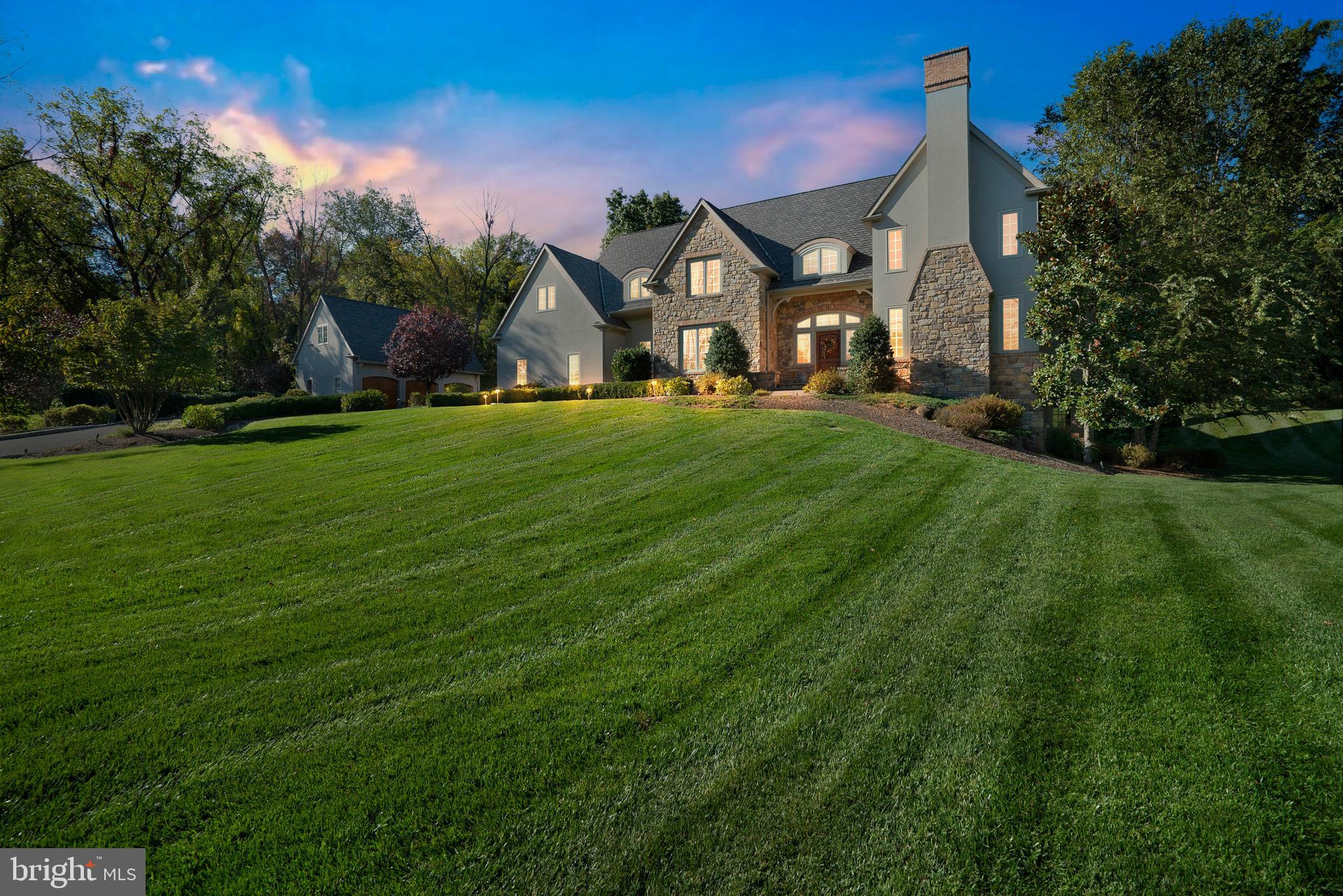 Sellers Say: Make us a Great offer!!! Experience a lavish estate built by Richard Zaveta, a renowned luxury custom builder. This exclusive haven in Sycamore Edge embodies opulence and comfort in a prestigious location sprawling over 2 acres. With an impressive 5,950 sq ft. floor plan, it seamlessly merges expansiveness with sophistication. Featuring 4 bedrooms and 4 full baths alongside 2 partial baths, this home epitomizes the essence of custom classic living. The main level boasts a welcoming family room adorned by a fireplace, creating an intimate ambiance. The master suite, elegant custom kitchen, laundry room, powder room, 3-car garage access, and elevator to all three floors complete the main level of the home. The second level has three en-suites with bonus areas, spacious closets, and additional storage. The walk-out lower level offers a private office/study with stunning custom built-ins, an entertainment area with a wet bar, a powder room, and a large finished area to make your own. Car enthusiasts will enjoy the unique 3-car attached and 3-car detached garage with custom solid wood doors, high ceilings, and private side access. This serene home is tailored for the discerning connoisseur in pursuit of unparalleled luxury.