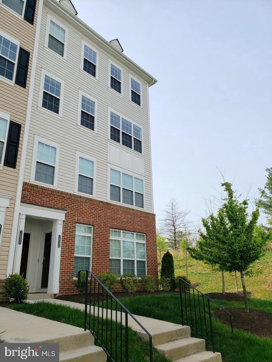 ACCEPTED APPLICATION......Beautiful Light filled, 3 level End unit in Residences of Cherry Hill built in 2016 featuring Large Open Floor Gorgeous multi-level condo. Freshly Painted.  FloorPlan with 2,398 square ft., 3 bedrooms, 2 1/2 Baths, One car attached rear entry garage, intercom & security system available (tenant pays for service), stunning gourmet kitchen with amazing oversized island, granite countertops, upgraded cabinets, gorgeous wood flooring, stainless steel appliances including refrigerator, gas range , built in microwave, and dishwasher, Off the kitchen is a deck for enjoying the outdoors. This beauty also features a dining area with breathtaking chandelier, large family room and a separated office nook. Upper level features the Master suite with spa like bathroom with oversized shower, built ins, double vanity, luxurious tile and linen closet. Laundry room with W/D on bedroom level for convenience. Included in this unit are Trash, Water & Sewer & Lawn Maintenance. $2890 Monthly rental rate *Not pet friendly* $70 application fee per adult.  Co-pay for maintenance requests. Available for Occupancy.  Insurance required.