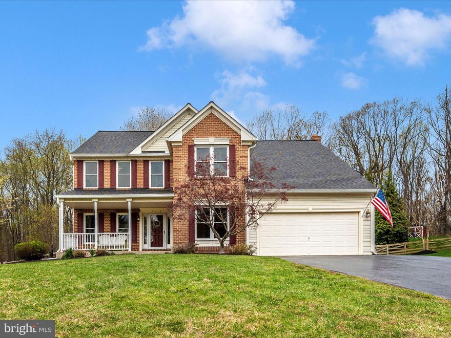 Your beautiful new home awaits you in the Twin Ridge Community of Mount Airy! Modern upgrades meet traditional living in this colonial home. With plenty of natural lighting and space, you'll feel right at home, whether you're lounging in the family room, covered back porch, or patio. Freshly painted bedrooms (2025) are spacious and new carpeting (2025) has been installed throughout the home.  Garage is climate controlled, equipped with a mini-split (2020) suited for heat and A/C. Windows, roof, doors, and gutters are newer (2019/2020) and lower level features a rec room and home gym! Upper and lower level HVAC systems were replaced in 2011 & 2013. Kitchen remodel was completed in 2018.  Lower level also features egress windows, and attic has walk-out entrance. Talk to an agent--this one won't last long so book your personal home tour now!