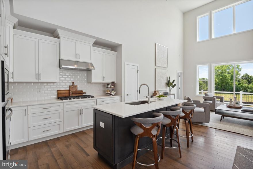 Check out this stunning move-in ready home in the sought after Regency at Waterside 55+ community! Vinland Elite Quick Move in home  available for Immediate delivery. The striking two-story foyer offers sweeping views of the great room just beyond. The upgraded gourmet kitchen makes a statement with its premium finishes, upgraded cabinets, and stainless steel appliances. The two-story kitchen, dining area, and great room are the perfect setting for casual living. The first-floor primary bedroom suite features a lavish bathroom and huge walk-in closet. The second floor offers two roomy bedrooms, a full bathroom, and a versatile loft space that can be suited to your needs. Schedule an appointment today to view this home. 
Expanded first floor provides additional space for entertaining
Luxurious gourmet kitchen included
Amenities in the community include a 10,000+ sq. ft. state-of-the-art clubhouse with indoor and outdoor pools, yoga studio, bocce court, pickleball, putting green, dog park, outdoor pavilion area, plus community trails for running, biking, and walking
This low-maintenance community has lawn care and snow removal provided