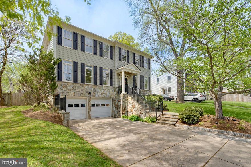 Located in the sought-after Bradmoor neighborhood of Bethesda and within the prestigious Whitman High School cluster, this Craftsman-style home offers outstanding space, layout, and value. Built in 2005, the residence spans approximately 5,500 square feet across three thoughtfully designed levels.

The main floor impresses with high ceilings, gleaming hardwood floors, and a natural flow that enhances everyday living and entertaining. The gracious foyer opens to a formal living room and dining room, while a private home office with custom built-ins offers a quiet retreat. At the heart of the home is a chef’s kitchen with center island and adjoining breakfast space with abundance of natural light, seamlessly connected to a spacious family room with built-ins, gas fireplace and direct access to a two-level deck and patio—perfect for indoor-outdoor living and entertaining. The fully fenced backyard provides privacy and plenty of room to relax or play.

Upstairs, the expansive primary suite features a tray ceiling, dual walk-in closets, and a large spa-inspired bath with double vanities, a built-in Jacuzzi tub, and separate shower. Three additional bedrooms and two more full baths, along with a well-appointed laundry room, complete the upper level.

The finished lower level offers even more versatility with a guest suite and full bath, a generous recreation room ideal for play, fitness, or creative pursuits, and an oversized storage area. The deep two-car garage offers tandem space that could accommodate up to four smaller vehicles. Also, the house has a gas-generator. 

A rare opportunity to own a spacious, well-maintained home in one of Bethesda’s most convenient and desirable neighborhoods—don’t miss it!