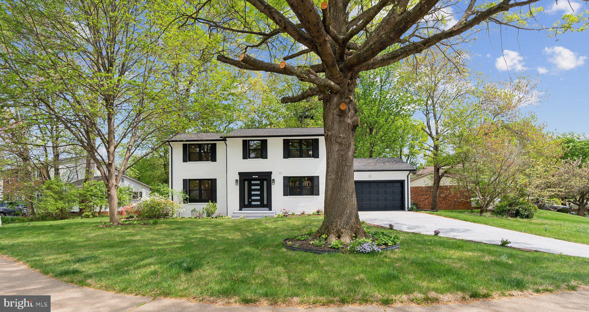 Welcome to this beautifully renovated 5-bedroom, 3 full and 1 half bath home, perfectly situated on a flat corner lot in the desirable Kings Park neighborhood. This stunning residence has been meticulously updated to blend modern elegance with comfortable living.As you step inside, you'll be greeted by a light-filled open layout that showcases fresh exterior and interior paint, new windows, and an inviting atmosphere throughout. The heart of the home is the outstanding kitchen, featuring luxurious quartz countertops, stainless steel appliances, and ample island seating, making it a perfect space for gatherings and entertaining. The spacious bedrooms provide plenty of room for relaxation, while the updated bathrooms offer a touch of luxury and convenience. The two-car garage adds practicality, ensuring ample storage for your vehicles and belongings. Step outside to enjoy the private patio, ideal for outdoor dining, gardening, or simply unwinding in your own serene oasis. With its prime location, this home is just moments away from parks, schools, and local amenities. Don't miss the opportunity to make this exquisite property your own—schedule a viewing today and experience all that this remarkable home has to offer!