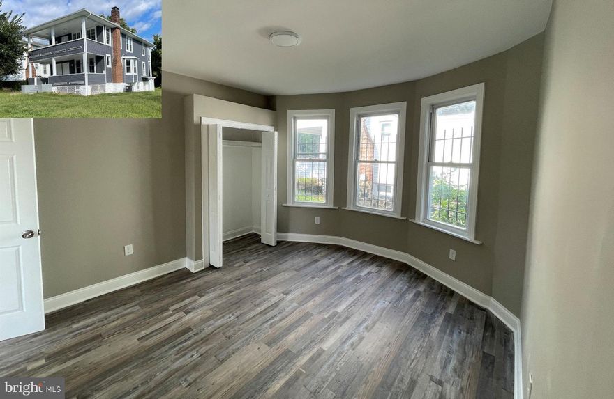 Fully renovated building with 3 completely renovated separately metered apartments each having 2 bedrooms and 1 full bath, kitchen, living, dining area, and laundry. All three units are rented until July 2024.
Annual Income 48,600, approx NOI 41,310, approx cap rate. 6.9%. Low maintenance easily managed, great long-term investment as market rents can be increased. Property Zone R5-Transitional Residential Zoning District. Accommodates both detached and semi-detached dwellings, rowhouse developments, and limited low-rise multi-family garden apartment developments. Limited nonresidential uses.