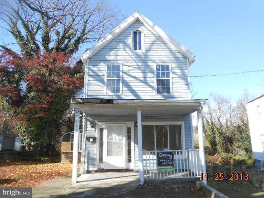 Fannie Mae Homepath property.  Buy for as little as 5% down.  Property is approved for Homepath Renovation Mortgage Financing.  Charming colonial style home with Spacious front porch. The main level has a living room, dining room, full bath and kitchen.