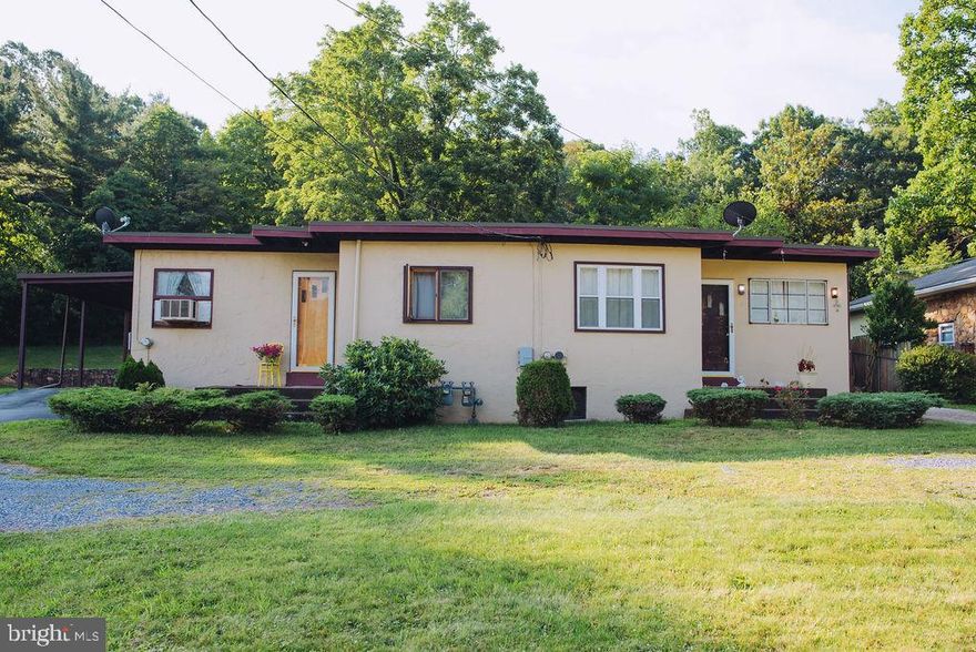 Well maintained duplex in  the Lavale with large side and rear yards. Close to shopping, stores, restaurants and easy access to I68. Consistent rent record. Live in one side and rent the other side! Cozy living at its best.  Come see today!