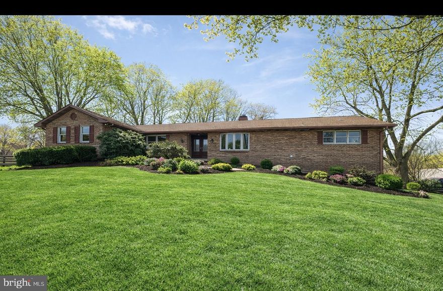 Need land and space for your horses, dogs or business, landscaper, trucking company or dog kennels..Check out this place. . 

This beautifully updated horse farm offers the ideal blend of function, comfort, and privacy for the discerning equestrian. The property features a thoughtfully designed 5-stall barn, expansive open pastures, and .direct access to riding trails  ride your horses right out your drive way, also, providing an outstanding setup for daily training and leisure riding. A 140’ x 70’ indoor riding ring allows for year-round use, regardless of weather.

The main residence includes five spacious bedrooms and three full completely remodeled
 bathrooms, all completely updated with modern finishes while maintaining classic farmhouse charm. 
Kitchen has brand new refrigerator and also state of the art induction  cooktop,  all stainless steal appliances, new washer /dryer,  This house also has 2 Laundry rooms with new washer / dryer , New laminate flooring thru out the entire house,  2 wood burning fire places,   Additional improvements throughout ensure the home is move-in ready.

A large detached garage accommodates up to six vehicles or an RV, offering flexibility for equipment, trailers, or storage. The land is well laid out, usable, and private—ideal for both horses and owners seeking a peaceful rural lifestyle without sacrificing convenience.

Perfect for show riders, trainers, or anyone looking to enjoy a premier equestrian property, this farm delivers a rare opportunity to own a fully equipped horse facility in a highly desirable setting.

.25 miles to horse trails, 5 miles - to Giant, Starbucks and all your shopping needs. 3 miles to I270, 11miles to Rt70 this house is centrally located for all your needs.