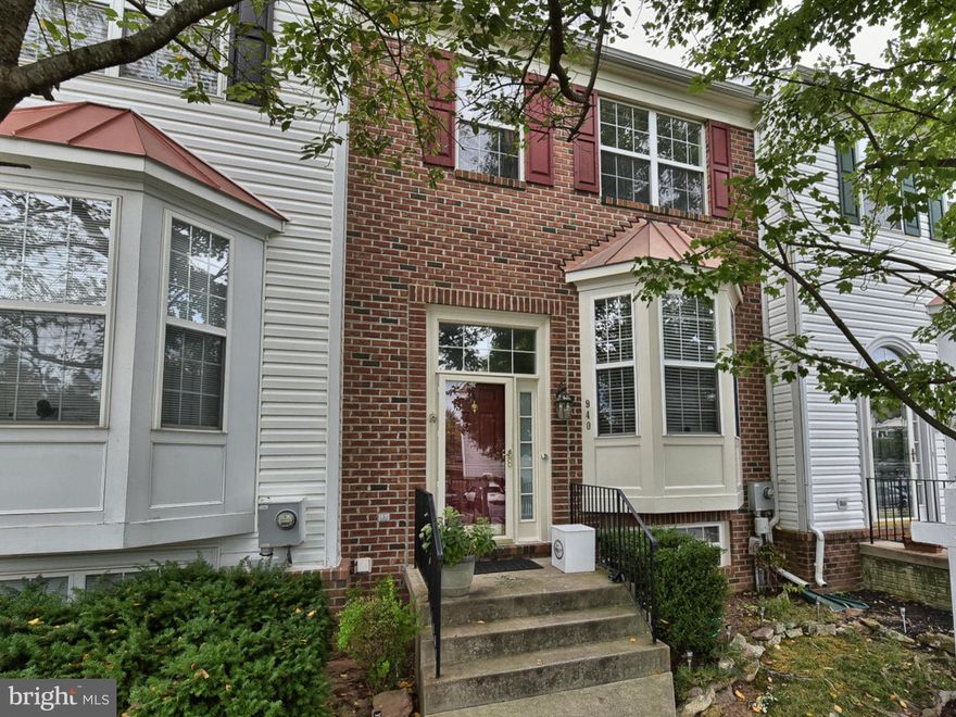 5 bed 3.5 bath townhouse near downtown Frederick! The master bathroom features both a soaking tub and stand in shower as well as a sizable amount of sink space. The master bedroom has a set of stairs leading up to a loft that could be used as either an office or another bedroom. The basement level has a large, open area that could be used as a secondary living room as well as well as having a bedroom and full hall bathroom. The backyard of this home has both a ground level walkout on to a concrete patio as well as a deck that can lead down to the fenced in yard. The top floor boasts a beautiful view of the mountains. This location has the best of both worlds of being close to shops and restaurants and close to a peaceful walking trail that run along a creek.