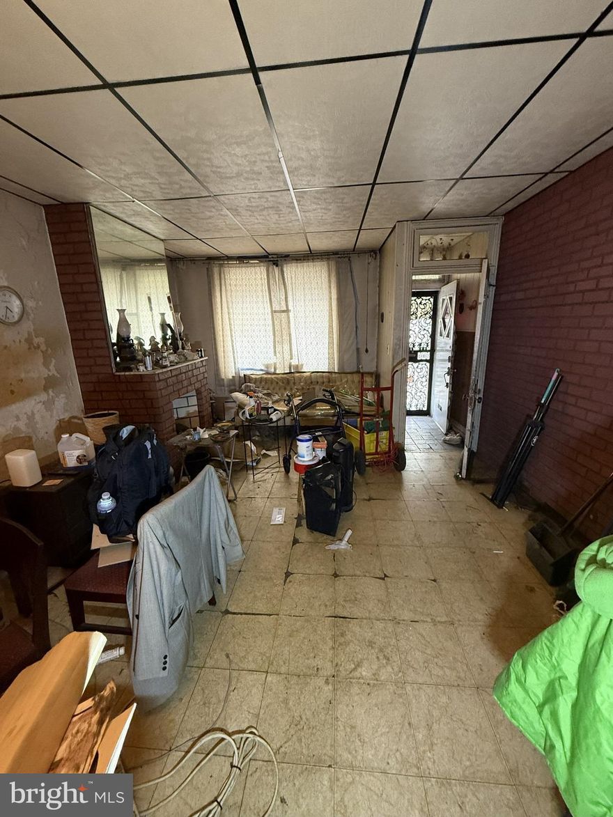 Renovation opportunity to convert to a nice rental in North Philly