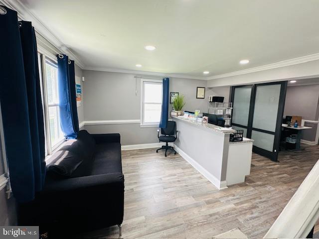 PLEASE CONTACT LISTING AGENT WITH QUESTIONS. RESTRICTED SHOWING TIMES.
Phenomenal once in a lifetime opportunity to acquire a newly renovated (2022), 1950 built stucco and brick cape cod. This property has been home to several successful businesses over the last half a century.
Main Level
The main level features a large and welcoming reception area, 2 private office suites, several work stations, a coffee break area, a half bath and plenty of storage space.
Upper Level
The upper level features a large conference room with Kitchenette, private office, full bath and an abundance of functional storage space.
Basement
Can be finished or used for storage.
Roof, HVAC, water heater and full renovation - all, 2002.
This is a uniquely ideal property for either a resident or non-resident investor to amass several income streams. There are no existing leases and a favorable estimated CAP rate. Your investor clients and small business owners will thank you for sending this one.