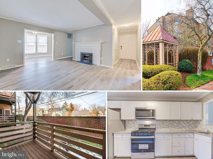 Fully Remodeled + Ideal Location = Perfect Downtown Leesburg Condo! This Lovely First Floor Condo is Fresh & Neutral and has a Great Layout! Fresh Paint + New Wide Plank LVP Floors Throughout | NEW Kitchen - New Stainless Steel Appliances, New White Cabinets, New Granite Countertops | Super Spacious Living Room with Gas Fireplace | Separate Den/Home Office/Play Space | Awesome SUNROOM with New Door to Deck | Great Dining Room off Kitchen with New Light Fixture | Primary Suite has a HUGE Walk-In Closet | Secondary Bedroom Overlooks Deck | Updated Full Bathroom has Beautiful New White Vanity and Tub/Shower with Glass Sliding Doors | Laundry Room with NEW Full Size Washer & Dryer + Storage Cabinets | Fantastic Location in Downtown Leesburg - Shops & Restaurants are 0.3 miles & closer. Access to W&OD Trail is 0.3 miles away. Inova Loudoun Hospital is 0.5 miles away. Ida Lee Park with indoor & outdoor aquatic centers, tennis & sport courts and fields, rec center, etc. is 1 mile away. Great Commuter Location as well with Easy Access to Routes 7, 15, and the Dulles Toll Road
**2 Reserved Parking Spaces - 241C (1 Marked, 1 Unmarked)