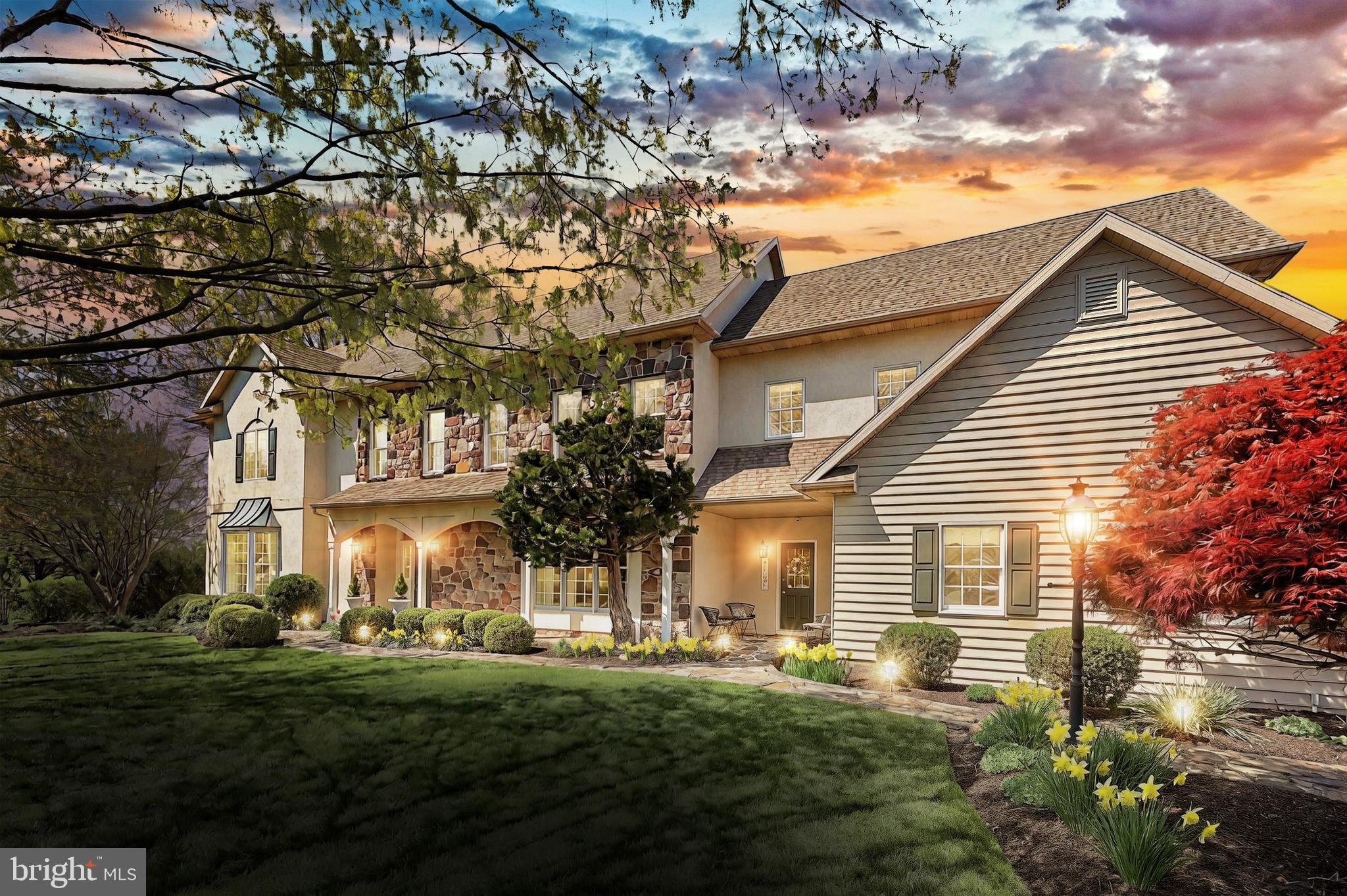 Custom homes of this size, quality, and beauty in the Outdoor Country Club area rarely come
available — and this is truly a once-in-a-lifetime opportunity. Set at the end of a quiet cul-desac on a premium back lot, this stunning home offers exceptional privacy, peaceful
surroundings, and luxurious living at every turn. Walking through the grand entrance into the
expansive two-story foyer, you're greeted by an abundance of natural light pouring through the
soaring windows. The warmth and grandeur of the space set the tone for the entire home. The
formal living room with hardwood flooring, a beautiful marble fireplace, and an impressive bay
window is the perfect setting for welcoming guests. Detailed molding, high ceilings, and a
feeling of elegance make this room and the entire first floor a showstopper for entertaining.
Through elegant French doors, the large family room beckons. This space is a centerpiece of
the home, featuring hardwood floors, a gas-log fireplace framed with authentic stone reclaimed
from a historic barn, and an expansive bump-out window area. The heart of the home is
undoubtedly the incredible kitchen — truly a chef's dream. The center island offers an
astounding 25’ of counter and bar-height space across five angled surfaces, providing endless
options for prep, dining, and entertaining. High-end appliances abound, including a
professional gas cooktop, a built-in refrigerator, double convection ovens and granite
countertops. Additional kitchen highlights include a dedicated pantry and a separate serving
space perfect for entertaining. One of the most charming features is the sunroom bump-out —
an inviting space to enjoy your morning coffee while soaking in natural light and backyard
views.
Connected to the kitchen is a secondary entrance with access to the front/back yards and
garage. Ample closets and pantry adjoin a spacious laundry room containing two counters
and cabinetry with the laundry chute from upstairs.
The formal dining room is rich with character — wainscoting, crown molding, chair rail,
hardwood floors, and a stunning brass chandelier set the scene for memorable dinners.
Double glass doors offer a graceful flow to the kitchen.
Upstairs you’ll find the expansive primary bedroom suite. This haven features a large gas-log
fireplace for cozy nights, a spacious professionally outfitted walk-in closet, a separate cedar
closet, and an incredible en-suite bathroom. The bathroom includes a jacuzzi tub, separate
shower, private toilet room, and double vanities. A standout feature of the primary suite, and a
true hidden gem of the home, is the private office/study; a beautiful retreat outfitted with builtin bookcases and cabinetry.
A large secondary bedroom with double window, two closets, carpeted floors, a ceiling fan and
access to the walk up attic sits across the hall from a full bathroom. Continuing down the
hallway, you'll discover a massive third bedroom currently designed as one large space, though
it could easily be divided into two separate rooms if needed. The fourth bedroom, situated
above the garage, is equally spacious. Both feature walk-in closets, ceiling fans, and plush
carpeting. Bedrooms three and four are connected by a Jack-and-Jill bathroom, each side
outfitted with its own sink, expansive cabinetry. The back stairs add even more functionality
and lead down from the hallway to the kitchen.
The basement offers over 1,000 sq feet of finished living space — ideal for a playroom, home
gym, media center, or guest retreat. It is is bright with natural light from its many windows, has
a fourth full bathroom, and an additional 1000 sq feet of unfinished space. Outside, the private
back deck provides a serene oasis to relax and hear the sounds of nature.
This home was meticulously designed for modern living - with a perfect balance of entertaining
spaces and intimate family comfort. It offers size, quality, location and exceptional attention to
detail.