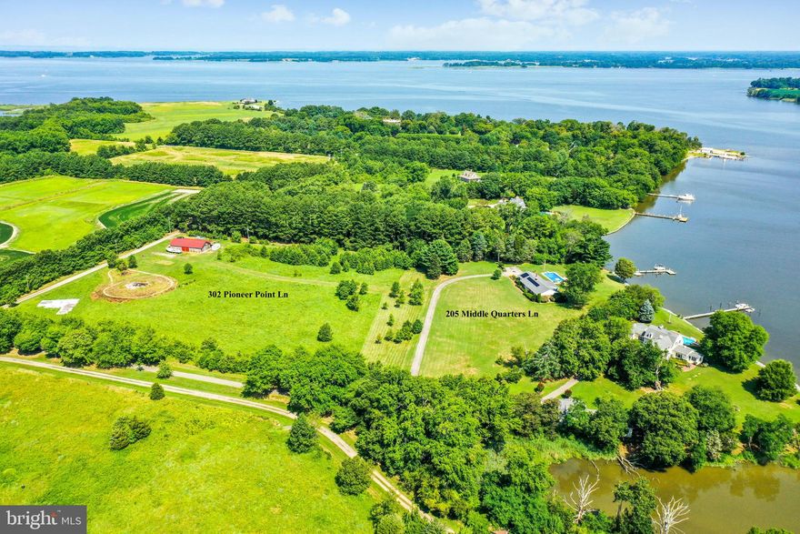 Being sold together with Land MLS # MDQA2000402

Own an Eastern Shore oasis on the Corsica River in exclusive Pioneer Point. Drive down your tree lined private lane to your water front property. This sale includes two parcels sold as one for a total of 9.9+ acres.  Build your family compound or your retreat on this large property.  The property boasts 197 feet of waterfront, an updated 2,516 square foot ranch home with attached two car garage, large screened porch and 20' x 40' in ground pool.  A boat house, 120ft dock with electric service, 10,000 lb. boat lift and four + slips makes this the perfect river paradise. Enjoy gorgeous sunrises and sunsets from the large screened porch facing the water.  Sit on your porch, back yard or on your dock and watch the boats go by or jump in your own boat and go to the Centreville wharf or out to the Chester river, Chesapeake Bay and points beyond.

The property also has a 64” x 32” barn with its own electric.  Plumbing is setup for future HVAC installation as well as a wood stove. The barn many future use opportunities.

The area, Pioneer Point, was developed by the builder of the Empire State Building, John J. Raskob. This home is just down the river from the former Russian Embassy retreat that was built as Raskob’s private residence and is part of a rich local history.