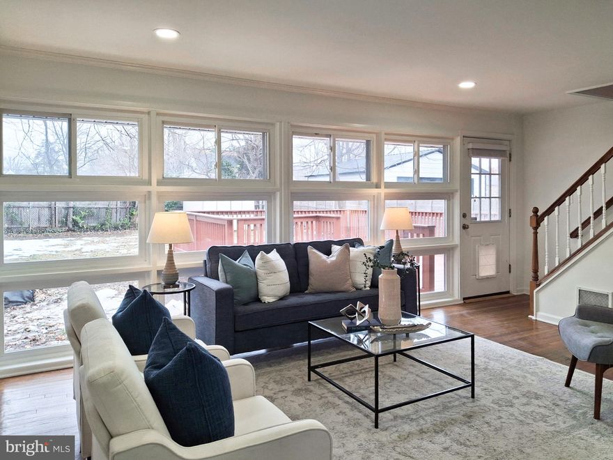 Welcome to 1702 Veirs Mill Rd, a charming single-family home offering classic curb appeal and a prime location in Rockville, MD. With 1,287 square feet of thoughtfully designed living space, this property is freshly painted, move-in ready and full of possibilities. As you step inside, you’ll appreciate the spacious layout that perfectly combines functionality and comfort. The wall of windows in the living room bathes the home in natural light that cannot be beat.  Boasting four generously sized bedrooms and two full bathrooms, this home is ideal for those seeking additional guest space or a home office. Outside, the home features an expansive yard and newly painted deck perfect for relaxing or entertaining. Home is in close proximity to shopping, restaurants, and I-270 access!