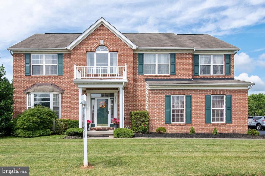 Beautiful, spacious former model!  Huge parking area!!  Nice deck off of sunroom to lovely fenced yard! Five large bedrooms upstairs with two more potential in basement!  Master bedroom is BIG!!  Good sized walk in closet!!  Finished basement, but also space for lots of storage!   Full bathroom down there too!!This is a sweet home with plenty of space and priced to sell!  Sellers have contracted for new windows which are in the process of being installed.  Sellers are ready to go!!