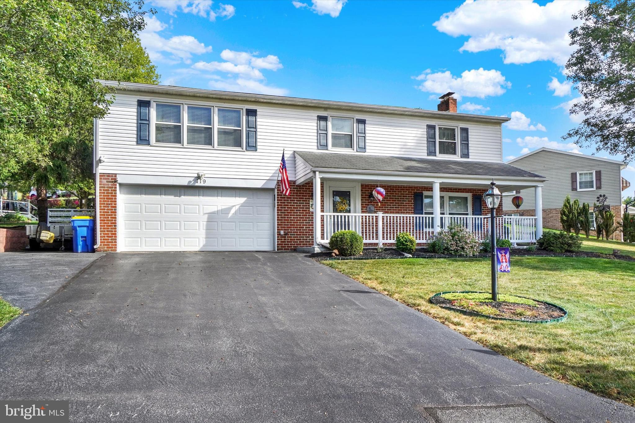 Fantastic Raised ranch in Colonial Heights ready for you to call home. Updated kitchen with center island and Corian counter tops. Living room and dining room round out the main level. Sunroom that accesses a patio area the retractable awning. Fenced back yard for additional privacy. Nice size family room with gas fireplace. Excellent location, minutes to I-83 and shopping. Check it out it will be worth the trip.