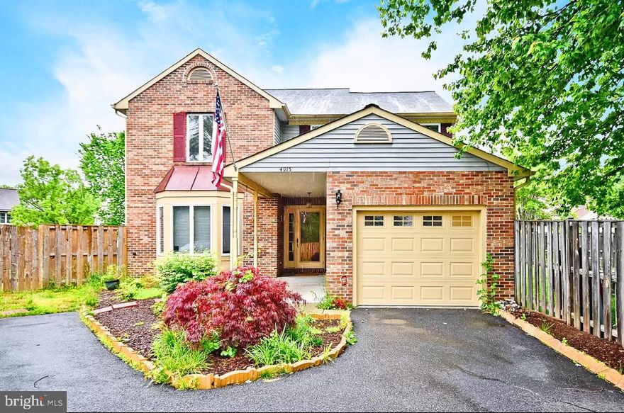 Welcome to 4915 Colonel Contee Pl . This Brick front colonial boasts 4 large bedrooms, 2.5 Bath, 1 car garage. Located in Upper Marlboro Md, Nestled on a quiet street in the sought after community of Villages of Marlborough of Upper Marlboro, this home has been updated with New LVP flooring throughout, Stainless steel appliances and Fresh  paint. Laundry is located on the 2-nd floor and includes Full size Washer/Dryer. Basement is unfinished and best used as storage! Mins to downtown Upper Marlboro's Main street. Route 4 and Suitland parkway. Tenant requirements / 600+ credit, No evictions, 24+ month SAME employer. Call us today to schedule a private tour before it's gone!