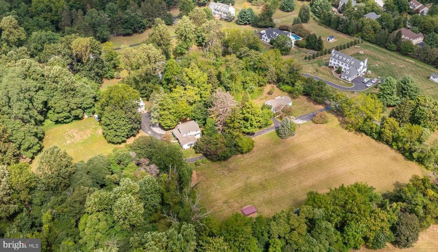 "Diamond Meadows" has "LOTS" of POSSIBILITIES- as a private Country Getaway w/ 3 dwellings on 7.2 acres, or subdivide & probably get 3  LOTS! It's RARE to find a property like this - Peace & Quiet that comes from being able to look 360 degrees & only see your property, yet just mins. to the Main Line! This homestead was started in 1920 by the Woodward family, who owned a Hat Shoppe in Phila.  Excellent location close to it all - the Main Line, Paoli Hospital & train,  Hip & Happening Phoenixville, Valley Forge Park, King of Prussia,  the turnpike, Rts. 202 & 422. Must see to appreciate the panoramic views! Many updates inc: NEW Septic for Main House & Studio, Newer Roofs, & newer MH heater -so you can move right in! Subdivision started - may be able to have 3 existing dwellings on 1 LOT, & potentially 2 building LOTS -that can fit larger homes, pools, barns- like across Diamond Rock!  You can finally get what you've been looking for- whether it's  a family compound, room to run if you have horses, play sports, build the dream house you have plans for, or just relax & watch the sunset in peaceful privacy!  Main House has 4 BRs, 2 Bths, Caretaker's Cottage has 2 BRs, 1 Bth, & Apartment above oversized Garage has 1 BR & 1 Bath.  If you want to bring your horses - there's  2 nice Meadows, one w/ stone run in shed w/ feed bin, & one w/newer storage shed, all bordered by mature trees..  "Diamond Meadows"  has a stone wall fronting the quiet part of Diamond Rock - near Clothier Springs & Horshoetrail, w/ houses across the street backing to Valley Forge Woods & Phoenixville Country Club.   Caretaker's Cottage has 1 floor living: Family Rm, 2 BRs, 1 full Bath w/ skylight, Laundry Room, Kitchen open to DR w/ picture window, & full bsmtt.  Next up the drive is Main House w/ a Great Rm that's width of building, &has superb light from 3 walls of windows, w/ 4th wall having a section of stone & flue for potential wood stove.   Spacious eat in Kitchen w/ Butler's Pantry & door to back yard.  Also on this floor is a sunny Dining Rm, Full Bath w/tub, & big Laundry/Mudroom.   Upstairs are  4 large Bedrooms & full Bath, all w/ good sized closets,   At the end of the driveway is an oversized detached Garage w/ big Laundry/ Storage Rm on main floor & upstairs is a charming Apartment that would be  perfect for an Artist's  Studio  as there is lots of light from many windows & a big picture window in the Bedroom.  Open floorplan has Kitchen open to Family Rm.  & Dining area.   Full Bath completes this space.  Whatever you choose to do w/ this private property on 7.2 acres, don't wait to get started, because there hasn't been an opportunity like this in a long time - a canvas ready for your ideas - family compound,  farmette for horses, fields of flowers or holisitic gardening to be self sustaining! This desirable location lets you get everywhere quickly, & lets you live in harmony w/ nature & truly appreciate what a level 7.2 acres on VF MTN. provides.  Close to the Main Line, but calm in the country!  May have potential to lower taxes & get a nice tax break by implementing a Conservation Easement, Seller has started engineering work for potential subdivision, & LOT #1 may be available as the perfect family compound w/ 3 structuress, & then have 2 building LOTS !  See attached Plot Plans in documents or call Missy for updated info.  So much to offer - are you ready to make your dreams come true?  Open Sunday 3/1/26 from  2-4 - check it out & get ready to make your dreams a reality!