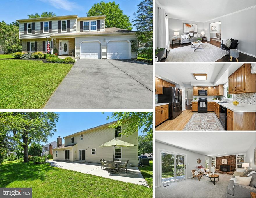 Stop what you’re doing because you have to see this house! 😍
4 Linwen Way in Nottingham just hit the market, tucked on the sweetest cul-de-sac only blocks from Gunpowder Elementary—and I am telling you, it’s got everything.

First off, the layout is made for living. You’ve got hardwood floors in the formal living and dining rooms (perfect for holiday dinners), an eat-in kitchen with updated appliances and breakfast bar, plus it flows straight into the family room with a fireplace insert and custom built-ins. Cozy winter nights, game-day Sundays—this is where the memories happen.

And speaking of game day… 🏈
You could have the best Sunday football parties here. There’s a huge patio that runs the entire width of the house—plenty of space for grilling, corn hole, beer pong, or just lounging with friends and neighbors. Add in the private tree-lined yard and it’s basically your own backyard tailgate spot.

Upstairs, the primary suite has vaulted ceilings, a big walk-in closet, and a vanity outside the en-suite bath (hello, glam station!). Three more bedrooms and a full bath give everyone their own space. And if you want laundry upstairs, there’s a closet already big enough for it.

The basement? Totally unfinished and ready for your dream setup—home gym, theater, rec room, whatever you want. And yes, a two-car garage so you’re never fighting for parking again.

Outside, the cul-de-sac setting ensures peace and privacy, while the two-car garage provides everyday convenience. The rear patio invites you to unwind with a morning coffee or evening glass of wine, surrounded by the beauty of mature trees and a lovely garden started by the owner ready for you to harvest.

UPDATES & IMPORTANT INFO:  Basement stairs 2023 🪜, Roof (25-year) 2006 🏠, HVAC 2014 ❄️🔥, Electronic air cleaner 🌬️, Water heater (80 gal) 2011 💧, Storm door 2015 🚪, Windows (except basement) triple pane w/ Crypton fill 2007 🪟, Slider in family room 2007, Front door 2007 🚪, Kitchen slider 1997, Kitchen appliances: dishwasher 2016 🍽️, stove 2018 🍳, refrigerator 2019 🧊, microwave 2020 🔌, under-sink water filter 🚰, Hall bath Bathfitter 2014 🛁, Primary bath Bathfitter 2005, Powder room update 2020 🚿, Driveway 2018 🚗, Patio & grading 2019 🌿, Sump pump 2015 💦, Fireplace insert 🔥, Attic pull-down stairs ⬆️, Shutters 2022 🪟, Attached storage shed 🏡.

📍 Location perks: Nottingham, MD (21236) close to Perry Hall, Towson, White Marsh, and Loch Raven Reservoir. Shops, restaurants, and Gunpowder Elementary just blocks away.