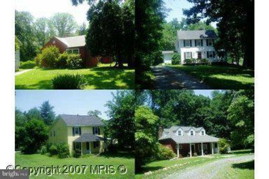 Great location, south of Ednor and north of Norbeck.This property is ideal for a possible church, school, non profit organization, etc. Sewer possible for non profit use. The Property has  over ten acres of wooded and open land, with 4 colonial homes and  a private road adjoining the homes. Details in MLS listing only apply to 16701. 16709 has 3br, 16441 has 3br and 16705 has  5 rooms.