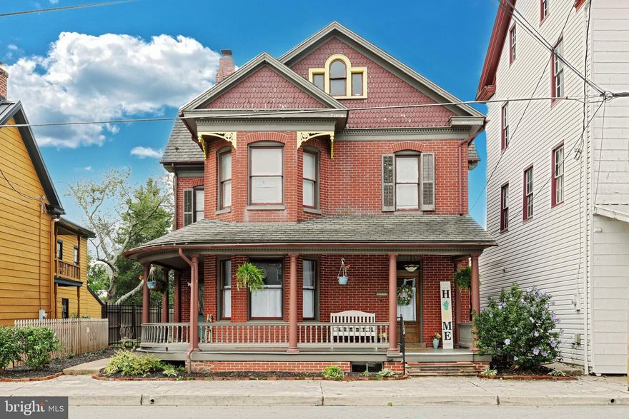 Charming 1906 Victorian home is a must see! This home boasts classic styles with modern amenities.
The original kitchen has been made into a 1st floor laundry and half bath and the charming new kitchen has been created optimizing space. The old world  charm of this  home can be seen from top to bottom.  The owners put time and love into this home including a pool! There are so many features in this home that will leave you wanting to see more. Close to conveniences. Enjoy the wrap around porch, balcony and poolside seating.  Detached garage with 100 amp service and endless possibilities.  This home was once a tea room so the home is zoned residential & commercial ADA compliant with parking for 4 cars.  This home offers the best of todays amenities and conveniences while preserving this classic design.  Newer furnace, newer roof and classic woodwork through-out including refinished hardwood floors. Oh & did I mention the pool? Don't wait to call this home!