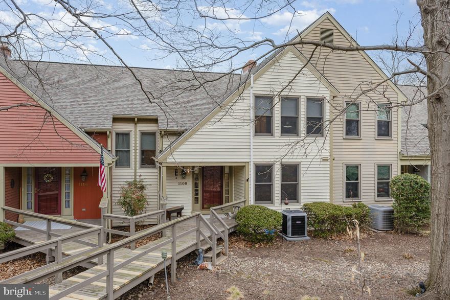 Welcome to 1108 Draymore Ct, where you'll find a wonderfully updated and well maintained home awaiting its new owners.  Low maintenance and high quality is the theme of this attractive condo. Bamboo wood floors cover most of the main and second levels. The kitchen has maple cabinets, a custom concrete counter, and tile floors. All offering durability to be enjoyed for the long run.  Downstairs, the family room has tile floors and radiant heat. The furnace and central air system were just replaced in 2023.  Outside is the responsibility of the COA, but it's reassuring  to know the roof was replaced in 2022, and that new gutters and downspouts are being installed later this year.
The floor plan offers flexibility to your room arrangements. The main level has the kitchen, large living/dining room combo with fireplace, den/office/flex room, half bath, and laundry. The den and living room both have doors leading to the screened porch.  On the second floor you'll find the impressive primary bedroom with its updated bathroom that has a large walk-in shower with dual shower heads, customs cabinets, and a double vanity sink. The second bedroom also has a nicely updated attached bathroom. The lower level has the family room with french doors leading to the patio, the second half bath, storage room, and the oversized 1-car garage.
This house is located in Oakmont, a peaceful wooded townhouse community. It places you just minutes from the Hershey Medical Center, and it's convenient to Hershey and area attractions.