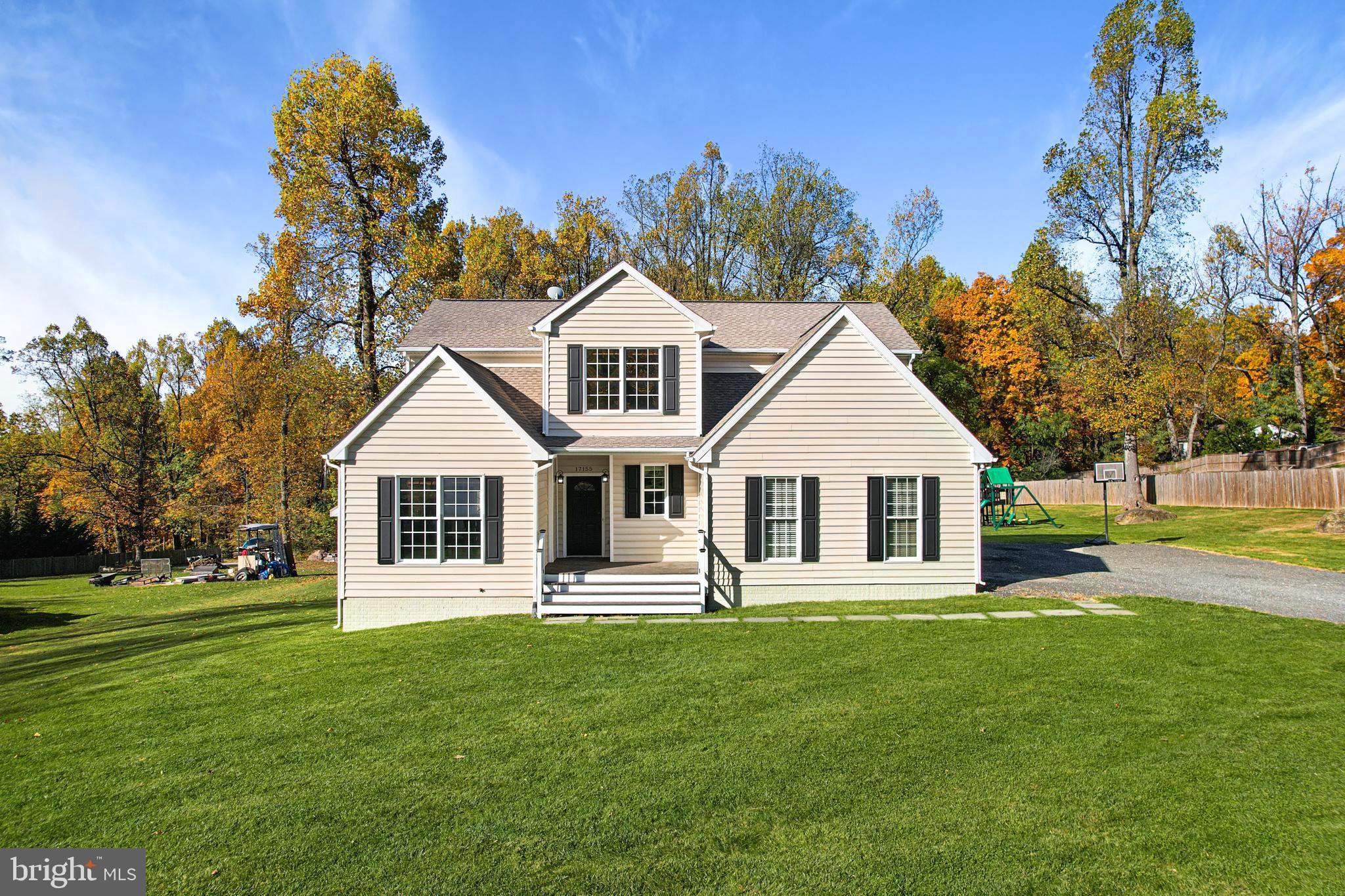 Ready to snag a rare gem in Bluemont, West Virginia? This stunner not only lets you pay low Jefferson County taxes but also lets you live in very close proximity to sought-after Loudoun County, Virginia!
Welcome Home! Step inside and have the main level greet you with new LVP flooring though out, 9”+ ceilings and crown molding. You’ll love the open great room with a snazzy gas insert, updated kitchen with stunning granite countertops and island, a separate dining room, living room (that can dual as an office), guest bathroom, and mud/laundry room all located on this level.
Upstairs, you'll find 4 lavish bedrooms, with a primary suite that'll make you swoon! Think massive sitting room, a walk-in closet that could be another room, a tub that'll soak away your worries, a walk-in shower, and double sinks. The 3 additional bedrooms all boast light paint colors, and spacious closets.
The walk out lower level is just waiting for your unique touches while adding equity! With windows letting in natural light and rough in plumbing for an additional bathroom- what more could you want? And, a bonus: an oversized 2-car garage that comes with enough storage for all your treasures. Plus, large driveway with ample amount of parking.
Oh, and the backyard? You'll be able to unwind on your own acre of land, complete with large deck off the kitchen - perfect for entertaining and relaxing on, a playground, a fenced-in garden, and an 8 X 12 utility shed.
Updates include - New HVAC, Water treatment system, stunning engineered hand-scraped hardwood flooring by Shaw, fresh paint, updated kitched, updated light fixtures, spacious deck, plug for generator, and more!
One of a kind location being minutes away from Rt 7 in Loudoun County, hiking trails like Bears Den and Ravens Rock, Bear Chase Brewery, Twin Oaks, Shenandoah River and more!
Don't miss out on this fantastic opportunity! Stay tune for professional photos! Showings begin Thursday, Nov 2nd