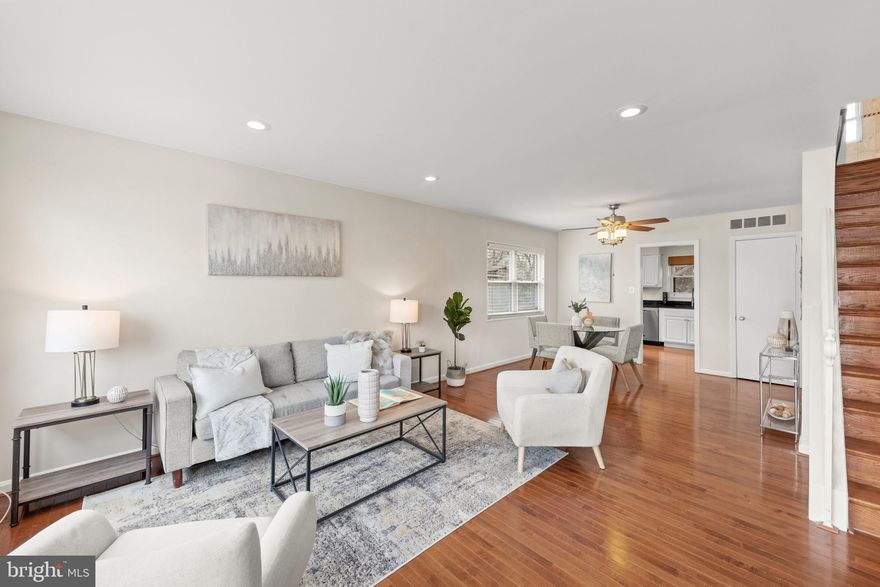 Offer Deadline Monday March 18th at 12pm. Nestled at 38 South French Street, this updated Alexandria, VA home is ideally located just minutes away from everything you need. Boasting 3 bedrooms, 2.5 bathrooms, and 1680 square feet on a generous 8250 square foot lot, this property exudes warmth and elegance with beautiful hardwood flooring throughout the main and upper levels. Step outside onto the screened-in back deck, perfect for enjoying the outdoors in comfort, or retreat to the finished basement, providing additional space for entertainment or relaxation. The basement has heated floors! Fully freshly painted in 2024, the residence also features a refreshed kitchen with updated cabinets and doors, renovated bathrooms, and meticulously landscaped grounds. See list of updates. Convenience is at your fingertips, with close proximity to Old Town Alexandria, King St Metro, Amtrak, Whole Foods, and the US Patent and Trademark Office. This meticulously maintained property is a rare find – seize the opportunity to make it your new home! Electricity heavy up will be completed by March 26th.