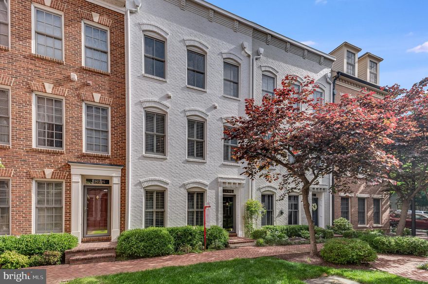 Fantastic & extremely well-maintained townhome located in a private courtyard in the sought-after community of Potomac Greens. Terrific utility of space with a library/study with French doors off the foyer, open floor plan with hardwood floors on main level, master bedroom and loft,  gourmet kitchen with oversized kitchen island with additional storage,  granite countertop & stainless steel appliances, recessed lighting and speakers in ceiling, custom bookcases flanking gas fireplace in living room, master bedroom with walk-in closet & en-suite bath with separate shower and soaking tub with dual vanities, bedroom level laundry, private third bedroom with en-suite bathroom, loft leading out to rooftop terrace with views of courtyard, two car garage, an array of amenities in the community from clubhouse with exercise room, party/meeting room, heated outdoor pool, nature trails and pocket parks with tot lots, community shuttle service to Braddock Road Metro Station, minutes from the heart of Old Town Alexandria and its vibrant waterfront, adjacent to GW Parkway and the Mount Vernon bicycle trail, only two traffic lights to our nation s capital and Reagan National Airport, near the future home of National Landing, Virginia Tech Innovation Campus, and Potomac Yard Metro.