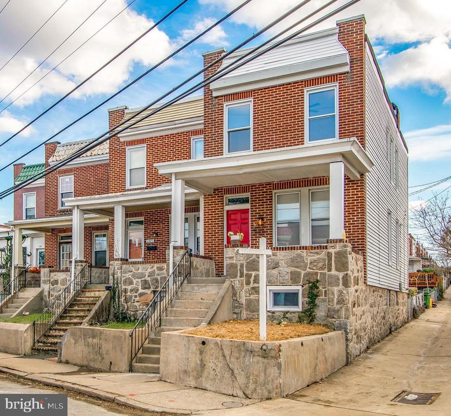 **PENDING RELEASE**  Style and grace best describe this light filled brick end unit with 3 bedroom & 2 full baths and finished basement. The primo location of this home is at a  no thru traffic and plenty of extra parking. Upon entering you'll find the perfect 3 level floor plan with gleaming refinished hardwood flooring providing a feeling of expansiveness and comfortable living space. The modern new kitchen features granite countertops and a beautiful backsplash, kitchen island, stainless steel appliances , ceramic flooring, which open to the grand living and dining area space! Lots of windows for extra lighting! On the upper level you'll find 3 Spacious Bedrooms with a brand new hall bathroom. The lower level has a large finished recreation room with a new full bath and new carpeting and is perfect place to entertain guests. New HVAC system! Huge fenced in backyard! Nothing to do but move-in! This home will not last long conveniently located to city and county! You will love this one!