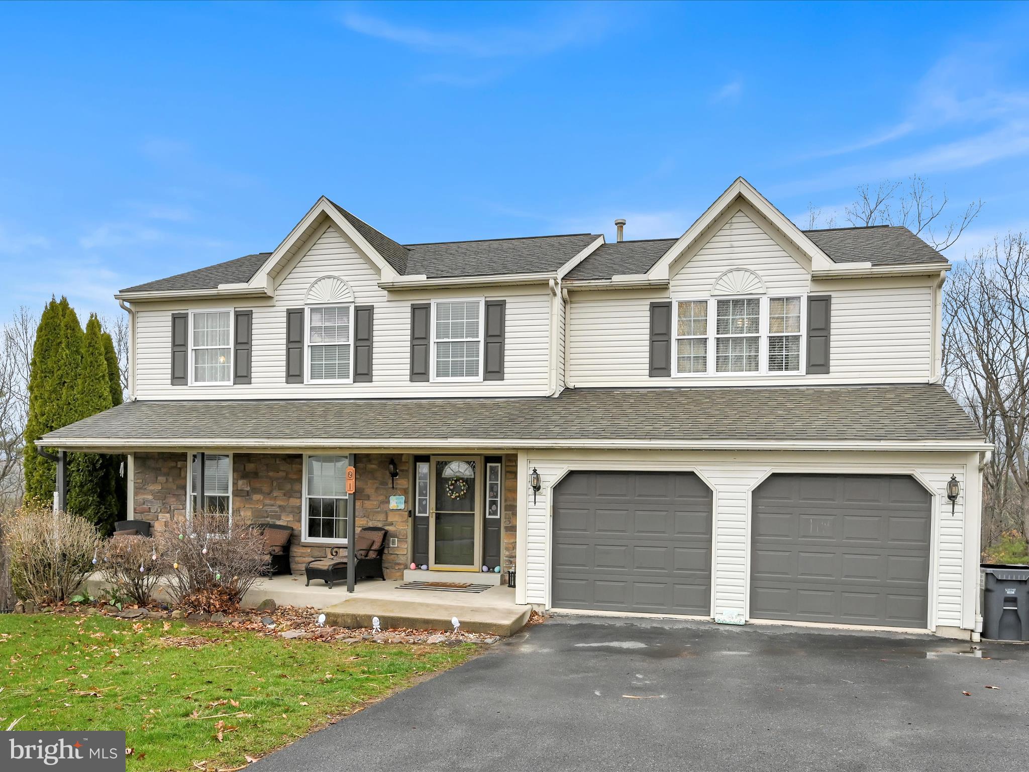 Lovely 4 bedroom, 2 full & 2 half bath home at the top of the Sunnyside neighborhood. Â This home offers a comfortable and spacious floorplan with a formal living room and dining room, along with an open concept kitchen, family room with electric fireplace and half bath on the first floor. Â Upstairs, the primary bedroom boasts a separate sitting area, walk-in closet and large bathroom with dual sink vanity, walk-in shower and soaking tub. Â Also upstairs are 3 additional nicely sized and well lit bedrooms and a full bath. Â The lower level offers room to entertain in the finished family room plus an oversized laundry and craft room with built-ins and a half bath. Â The utility room serves a dual purpose with plenty room for your storage needs. Walk out the lower level to your welcoming patio and fire pit area as well as an adorable castle playset that will remain. Brand new gas furnace installed this year!