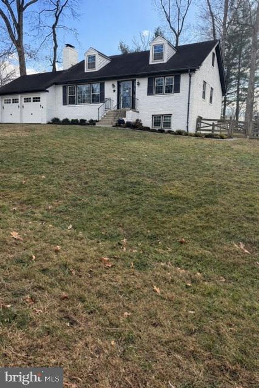 Welcome to this beautifully renovated and expansive Cape Cod on a prime corner lot! This home features fresh interior and exterior paint, brand-new flooring throughout, and oversized rooms filled with natural light. The updated, spacious kitchen boasts nice cabinetry, countertops, and appliances—perfect for everyday living and entertaining.

With 5 bedrooms and 3 full baths, including 2 bedrooms and 1 full bath on the main level, this layout is ideal for homeowners seeking main-level living without the stairs. Enjoy a huge, sun-drenched living room with a cozy fireplace, central air conditioning, a 2-car garage, and a charming screened porch for relaxing outdoors.

Move-in ready and thoughtfully updated—this one won’t last!