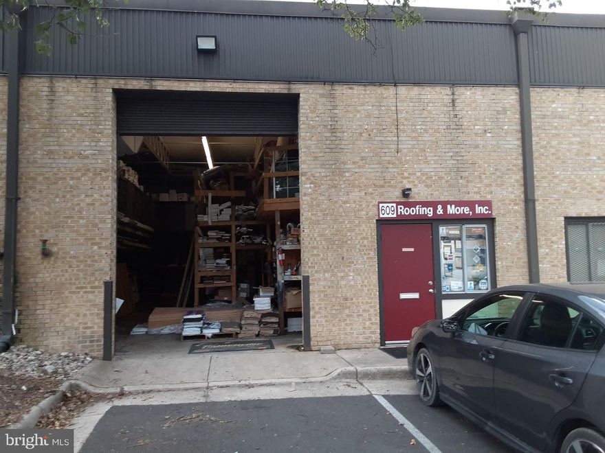 Flex space type warehouse with about 1,700 square feet of base square feet available at $2,825 per month. The current configuration is open warehouse on the ground level with some office space and more office space on the second floor. Great space for contractors, light manufacturing, distribution, or storage. Located in Herndon near the Reston line right at the Fairfax County parkway. The owner pays the condo fee and property taxes and tenant pays utilities. Available about 31 December.