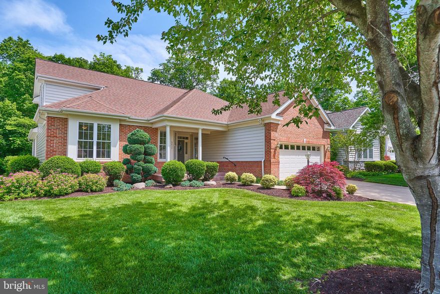 Welcome home to 6849 Derby Run Way- a three finished level Tigerlilly model  in the wonderful and sought-after Heritage Hunt community.  Soaring 20 foot ceilings in the great room with skylights, large professionally landscaped level quarter acre lot, and the privacy this home has to offer as it backs up to Conway Robinson State Park are sure to impress even the most particular of buyers!  Plus a gorgeous custom built screen porch and a few extras like the NuTone whole house vacuum cleaning system, built in wall safe, home security system, and built-in tv console.  Enjoy all of these fabulous features along with all of the amenities that Heritage Hunt has to offer with walking trails, a gorgeous clubhouse, tennis courts, a swimming pool, pickle ball courts, bocce and a golf course! This meticulously-cared for colonial has been freshly painted and is completely move-in ready.  Many major replacements have already been done by this one discerning owner including:  roof (2015), variable speed Carrier HVAC with AprilAire steam humification (2016), externally vented remote control gas fireplace (2016), hot water heater (2017), primary bathroom updated (2018), washer and dryer (2022), fresh paint (2023) and new primary bedroom carpet (2023). The location of 6849 Derby Run Way is incredible! Walk to all the major amenities of Heritage Hunt or ride your bike to Harris Teeter. You are within a few minutes drive to routes 15, 29, and 66 as well as great shopping, Gainesville Promenade, Regal movie theater, Lifetime Fitness, and incredible restaurants.