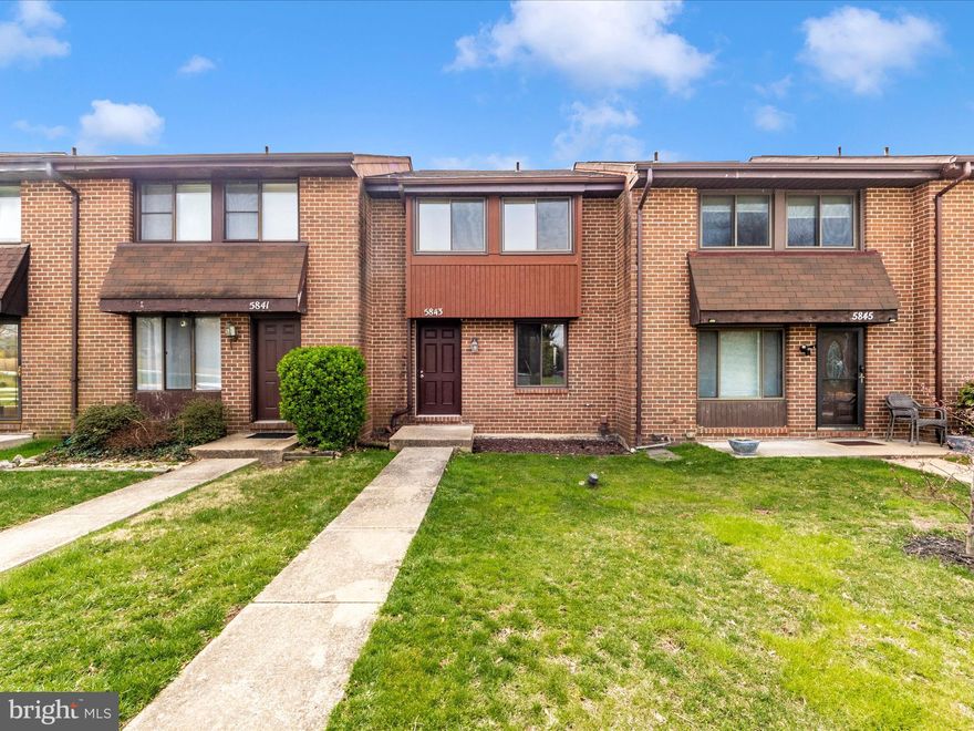 Welcome to this beautiful brick townhome in the Montgomery Woods community! This charming home offers 3 levels of spacious living, including a fully finished walk-out lower level. The main level features an open-concept living and dining area, a convenient half bath, and a kitchen with a picture window and space for a small table. Upstairs, you'll find two generously sized bedrooms and a spacious full bathroom. The fully finished basement adds even more living space with a cozy fireplace, half bath, and laundry/storage area. Step outside to enjoy your private fenced backyard and a cozy patio—perfect for relaxing or entertaining. Located just minutes from shopping, dining, BWI Airport, and major commuter routes, this home truly has it all. Don’t miss your chance to make it yours! 

Updates: 
New windows / Universal Builders (2022)
New Carpet (2022)
New Dishwasher (2023)
New Refrigerator (2023)
New roof (2024)