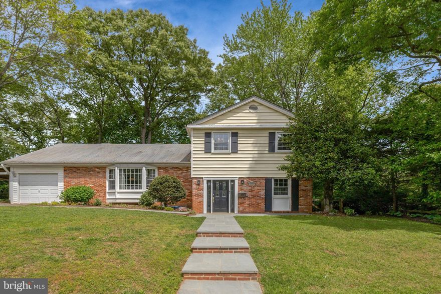 Experience cul-de-sac living with a front yard view of  School bus stop,  while you enjoy your  large front yard surrounded by beautiful garden with established perennials.  This spacious 5-bedroom, 2.5-bathroom home is located in the desirable Wakefield Chapel neighborhood and falls within the highly sought-after Woodson High School pyramid. The fully fenced backyard offers privacy and space for outdoor enjoyment. This charming split-level home features hardwood floors throughout, granite counter tops, stainless steel appliances and pantry in kitchen, upstairs bathrooms were fully renovated with quartz and marble counters and Reico cabinets in 2018.  The inviting family room with a fireplace sets the stage for cozy movie nights, while the finished basement includes a spacious recreation room  with new carpet and a bonus storage area with built-in shelving. With miles of nearby scenic nature and biking trails, and the Wakefield Chapel Recreation Association just a few blocks away— your family will enjoy year-round fun together. Wakefield Forest ES, Frost Middle School, Woodson High School, Wakefield Forest Elementary School bus stop is on corner.  Just one stoplight from I-495 and conveniently close to INOVA Fairfax Medical Campus, the Mosaic District, Audrey Moore Rec Center, and the Pozez Jewish Community Center, this location offers exceptional access to everyday amenities.  Home needs some paint and with a small investment expanding the kitchen, you will have ample equity and a renovated home, they way you want it. Large spaces with lots of options.