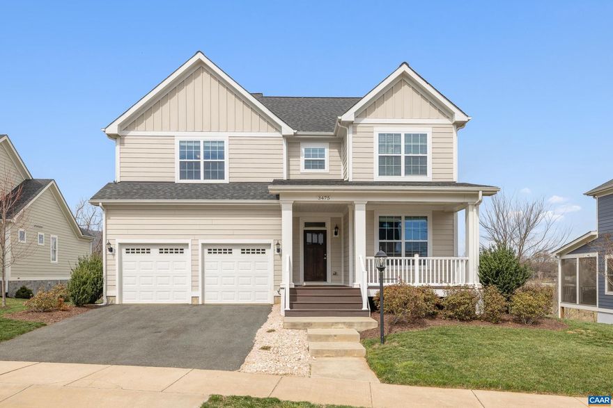 Welcome to this stunning, light-filled home nestled in picturesque Old Trail! Step inside and you?ll immediately be captivated by the spacious and open layout that flows effortlessly from room to room. The generously sized home office is perfect for working from home, while the gleaming white kitchen is a chef?s dream, featuring elegant granite countertops, stainless steel appliances, and a spacious pantry. Cozy up by the fireplace in the impressive great room or dine al fresco on the screened-in porch, which offers sweeping mountain views and overlooks peaceful pasture. Retreat to the luxurious primary bedroom, where you'll find a beautifully appointed en suite bathroom complete with dual vanities and a walk-in shower. The top level also boasts 2 additional bedrooms and a full bathroom. The expansive basement is a highlight of the home, with a large rec room, a bedroom, and a full bathroom-the ideal private space for guests. Plus, there?s unfinished space offering extra storage. Additional features include a 2 car garage, and plenty of opportunities to unwind outdoors, whether on the front porch or back patio. With all the wonderful amenities Old Trail has to offer, this home is truly a must-see!,Granite Counter,Fireplace in Great Room