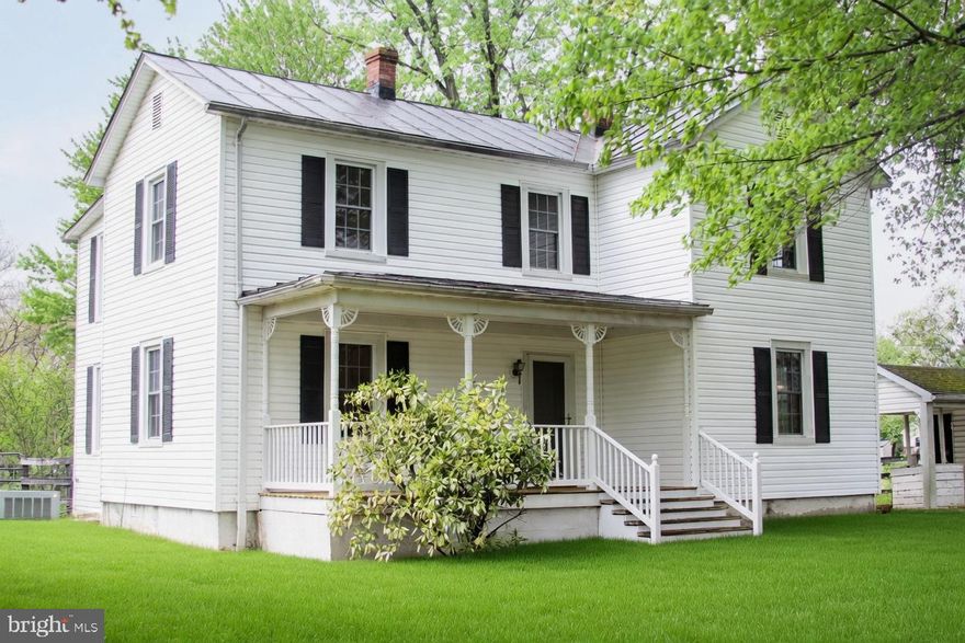 Outstanding opportunity for builders, investors, or buyers seeking acreage. This unique 16-acre property features a charming 1930s farmhouse fully renovated in 2000, and offers excellent potential for a private homestead, long-term investment, or future development. The home has been thoughtfully restored, featuring beautiful crown moulding on the main level, a sunlight-filled eat-in kitchen, and hardwood floors throughout.

Located just off the four-lane Route 17 Fredericksburg commuter corridor, the property combines expansive land with everyday convenience - within walking distance of local shopping and adjacent to an elementary school.

A key highlight of the property is its road frontage on three sides. This feature provides excellent access and layout flexibility and creates the possibility for multiple homesites with its R-1 zoning. A power line easement is present on the property, offering further considerations for future planning. A site plan for four additional building lots was approved in 2003, and a draft subdivision plat was completed; however, approval expired before the final plat was recorded. Buyers are advised to conduct their own due diligence regarding subdivision potential, zoning, and applicable permitting requirements.

With 16 scenic acres and historic charm, this property presents a compelling opportunity to enjoy a restored farmhouse, create a private estate, or explore development possibilities.
