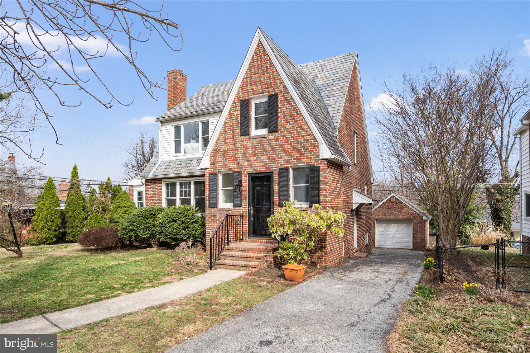 Welcome Home to 500 Wilton Road! This Beautifully updated home located in the sought after Wiltondale Community has the space you need to create a life you desire! Boasting an array of sleek finishes throughout this 4 Bedroom, 2.5 Bathroom home has so much to offer! When you walk inside you'll find the open concept living space with spacious living room with fireplace, the perfect spot to cozy up next too, dining area, kitchen, Sunroom, half bathroom and MORE! Upstairs you'll find 3 spacious bedrooms and full bathroom. The hallway full bathroom has been updated with walk-in shower with sliding glass door, new vanity and all new fixtures with new ceramic tile. The main level and all bedrooms upstairs on 2nd floor have beautifully refinished hardwood flooring! The basement has been fully finished to include a large Rec Room the perfect spot for entertaining, 4th bedroom with WIC closet, 2nd full bathroom, laundry room and utility room. Enjoy the perks of off street parking with driveway and 1 car detached garage. This home truly has it all! Located in prime location with close proximity to Towson University, walking distance to local schools, community pool, playground and MORE!! Just minutes away there is so much shopping, restaurants, and so many other amenities that Towson has to offer!!