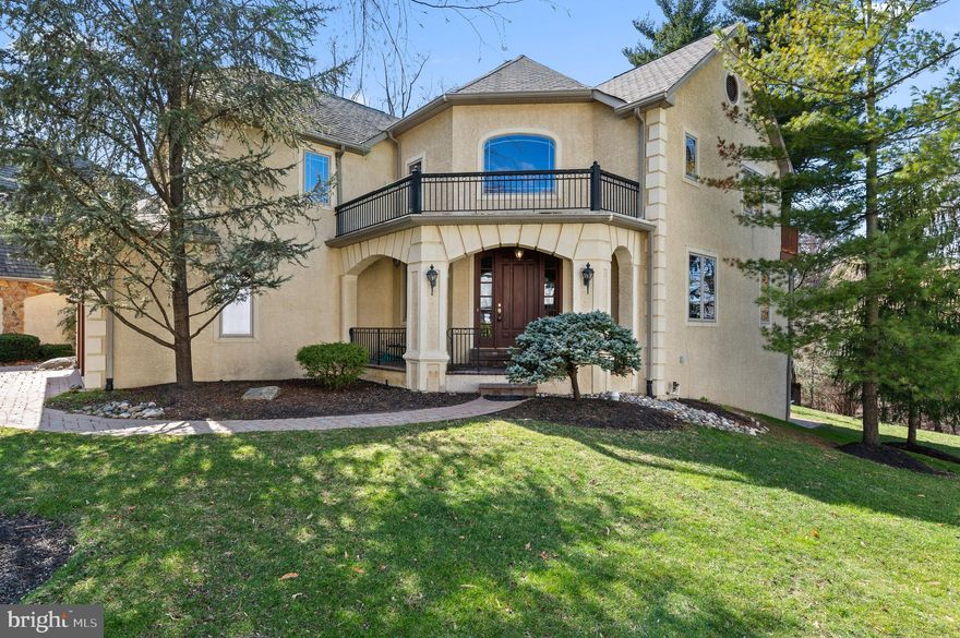 Located in the highly sought-after Northwoods community of Gladwyne, this lovely Center Hall colonial offers an exceptional living experience. As you step inside the main entrance, you are greeted by a warm and inviting foyer that sets the tone for the rest of the home. The home features hardwood floors and abundant natural light throughout, making for a nice flow from room to room. The living room and dining room are thoughtfully placed at the front of the home and designed for both casual and formal entertaining. You will also find two home offices that provide a quiet and private space for you to work from home. The kitchen is a wonderful space, featuring a large island and a breakfast room, ideal for casual dining. Top-of-the-line appliances, including a double oven, Subzero fridge, and Bosch dishwasher, make cooking a breeze. The kitchen is adorned with granite countertops and plenty of cabinets, providing ample storage for all your kitchen essentials. Additionally, there is a butler's pantry that adds character to the space. A double-sided gas fireplace adds warmth and ambiance to both the kitchen and the family room, creating a cohesive and inviting atmosphere. The deck off the kitchen is perfect for outdoor dining and entertaining, with ample space to host gatherings or relax and unwind after a long day. The first floor is complete with a powder room. The upper level of the home features four spacious bedrooms and three full bathrooms, providing plenty of space for family and guests. The primary bedroom is a peaceful retreat, complete with a luxurious ensuite bathroom and a large walk-in closet. A quaint balcony is found off the primary, perfect for relaxing in the morning sun. The additional three bedrooms are nicely sized with ample closet space and attached bathrooms. A second floor laundry room finishes this level. The lower level of this home is sure to impress, with plenty of additional living space for entertainment, relaxation, and overnight guests. As you descend the stairs, you will find a beautifully finished game room/billiard room, as well as a cozy den that provides a quiet and comfortable space to relax and recharge. There is also another bedroom and a full bathroom in the basement. This space is wonderful for overnight guests, providing privacy and comfort for them to enjoy their stay. The bedroom is spacious and bright, while the full bathroom is conveniently located nearby. The lower level is also walkout to a patio, for easy indoor/outdoor living. There are two additional rooms that could be transformed into more living space or used for storage purposes. Other features include systems such as the central vacuum throughout the house and the irrigation system and gutter guards on the exterior of the home.  In conclusion, this well-maintained home located in a sought-after community is a true gem. With 5 bedrooms, 4.1 bathrooms, and a host of great entertaining and living spaces, this home offers something for everyone. The location of this home is also ideal, with proximity to Center City and easy access to all shopping, dining, and entertainment options the Main Line offers. The Northwoods community of Gladwyne provides a tranquil and serene environment with a close-knit community and access to top-rated schools. In summary, this home is a rare find, offering a perfect balance of comfort, luxury, and location.