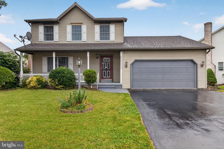 Welcome to this wonderful Two Story, 4 bedroom home in East Pennsboro Area School District. The home sits on a corner lot in Victoria Glen with nearly 2200 sq ft. of living space.  Main floor laundry and den. The living room, kitchen and dining room meet in this open floor plan for ease and convenience.  Enjoy the raised deck off the kitchen, overlooking the large back yard. Finished, carpeted basement with 4th bedroom and bathroom, and walk out door to covered patio.  Home has plenty of storage space, closets and shelving throughout. Total of 4 full bathrooms, all have updated toilets, sinks, counter tops and fixtures. Call to schedule your showing today! Photos will be uploaded