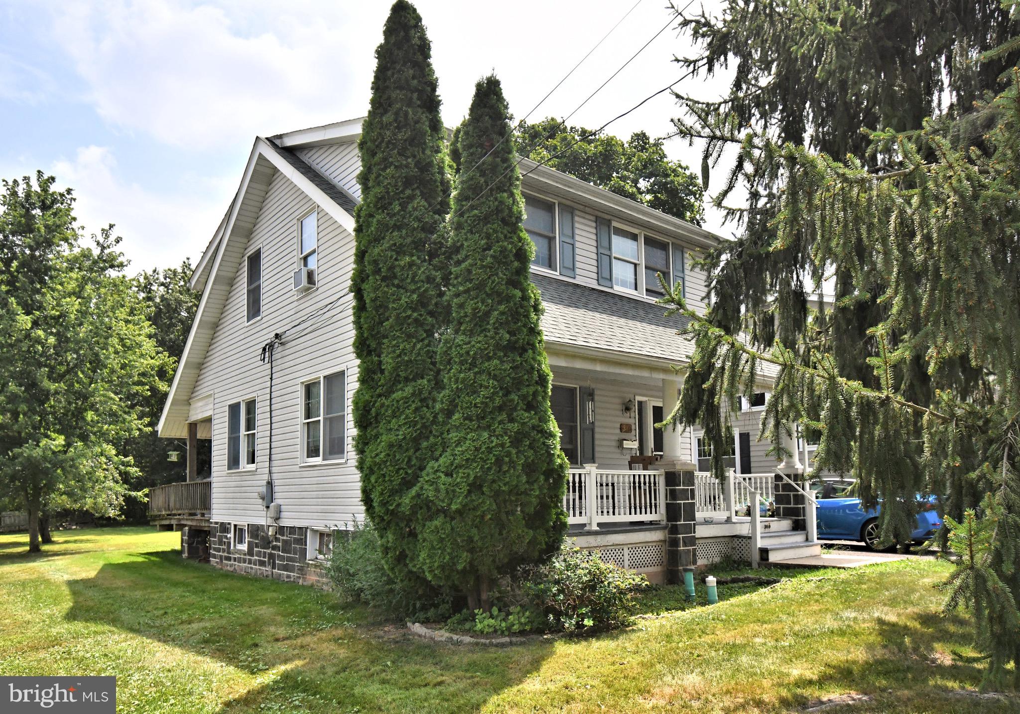 Step into this delightful 3-bedroom home that perfectly blends vintage character with everyday comfort. Nestled in a welcoming neighborhood, in the Hatfield Borough- within the award-winning North Penn School District, this property offers the ideal setting for both relaxation and entertaining.
From the inviting covered front porch to the abundance of large windows, natural light fills every corner of the spacious living room, dedicated dining area, and generously sized kitchen. Upstairs, you’ll find three roomy bedrooms, each with ample closet space, along with a bright, well-proportioned hall bath.
The flat backyard is perfect for gatherings, complete with a patio, storage shed, and plenty of space for play, gardening, or a safe place for furry friends. A long driveway provides convenient off-street parking.
Recent updates include a newer roof (2020), new second-floor flooring, a new sump pump, and some newer windows. With hardwood floors likely hiding beneath the carpet, this home is ready for your personal touch to make it truly shine.
Don’t miss your chance to own a piece of Hatfield charm in a highly sought-after location!