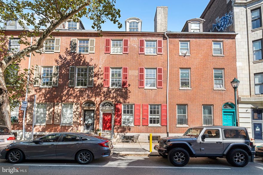 Welcome to 1205 Spruce Street, Unit 2, a charming, turnkey condo tucked away in the heart of Washington Square West, one of Philadelphia’s most vibrant and walkable neighborhoods. This beautifully maintained one-bedroom, one-bath residence seamlessly blends classic city charm with modern comfort. Step inside to discover a bright and airy first-floor home with a thoughtful open-concept layout, featuring hardwood floors throughout. The modern kitchen is equipped with stainless steel appliances, granite countertops, and a convenient breakfast bar, perfect for casual dining or entertaining. Enjoy the everyday convenience of in-unit laundry, while the spacious bedroom provides a peaceful retreat with generous closet space. A true rarity in the city, this unit also offers its own private, secured rear yard — a fenced-in patio accessible directly from the bedroom, ideal for relaxing, working from home, or hosting friends under the stars. Just steps from boutique shops, award-winning restaurants, historic parks, and cultural landmarks, this home offers the perfect blend of location, lifestyle, and low-maintenance living. With a WalkScore of 98, 1205 Spruce St Unit 2 is a Walker's Paradise and located within walking distance to some of Wash West's best amenitites; including, Vetri Cucina, Middle Child, Kanella Grill, Talula's Garden, Thank You Thank You, Mercato & many more. Just steps from the Broad St Line for easy access to the stadiums and beyond.