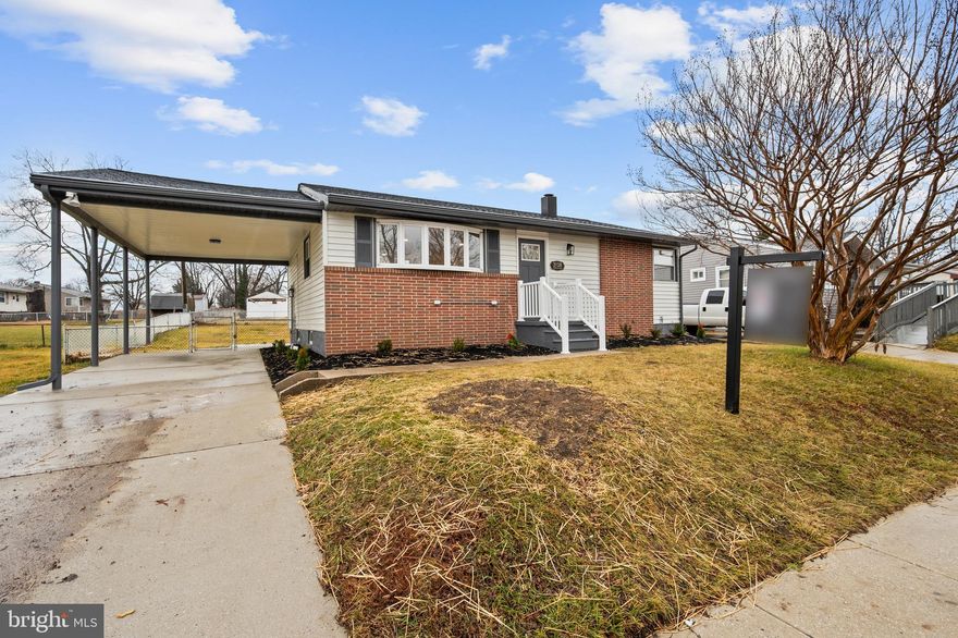 100% Financing Available & $11k in Down Payment and Closing Help.  See Disc...Seller will pay for 1 Year Home Warranty.  Total of 2016 square feet of Finished Living Space.  Fully Renovated with brand new Roof, and New 90% Efficient HVAC.  Nestled in the prestigious Windsor subdivision, this exquisite ranch-style residence, Fully Renovated, offers a harmonious blend of classic charm and modern luxury. The property boasts a meticulously crafted brick front and vinyl siding, ensuring both durability and aesthetic appeal. Step inside to discover an expansive open floor plan that seamlessly integrates the living and dining areas, adorned with elegant crown moldings and wainscotting that exude sophistication. The rich hardwood and luxury vinyl plank flooring create a warm and inviting atmosphere, while the ceramic tile in the bathrooms adds a touch of opulence. The heart of the home is the gourmet kitchen, featuring high-end appliances and cabinetry including a self-cleaning gas oven/range, built-in microwave, and a sleek dishwasher, all designed for the culinary enthusiast. The combination kitchen/dining area is perfect for entertaining, with ample space for gatherings. Retreat to the four generously sized bedrooms, each designed with comfort in mind. The Basement Bath features a luxurious walk-in shower, providing a spa-like experience at home. Thoughtful details such as ceiling fans and chair railings enhance the overall ambiance, making every room a sanctuary. The fully finished basement with fourth room that could be used as a bedroom, accessible via a connecting stairway, offers additional living space that can be tailored to your lifestyle-be it a home theater, gym, or play area. The lower floor laundry hookups add convenience, ensuring that functionality meets style. Outside, the property is equally impressive. The landscaped lot spans 0.17 acres, featuring a level rear yard perfect for outdoor gatherings or serene relaxation. The exterior is enhanced by stylish lighting and flood lights, illuminating the property beautifully at night. The concrete driveway leads to an attached carport, providing ample parking for residents and guests alike. This home is not just a residence; it's a lifestyle. With energy-efficient double-hung windows and a focus on sustainability, this property is designed for modern living while maintaining a connection to nature.  Experience the epitome of luxury living in this stunning Windsor home, where every detail has been thoughtfully curated to offer an exclusive lifestyle that is both elegant and inviting.